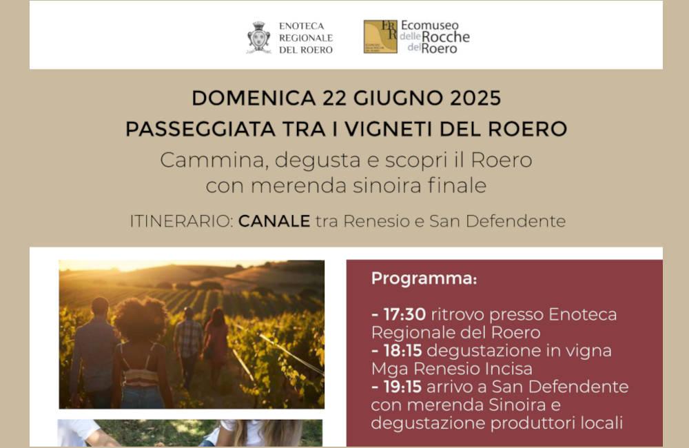 Passeggiata tra i Vigneti del Roero