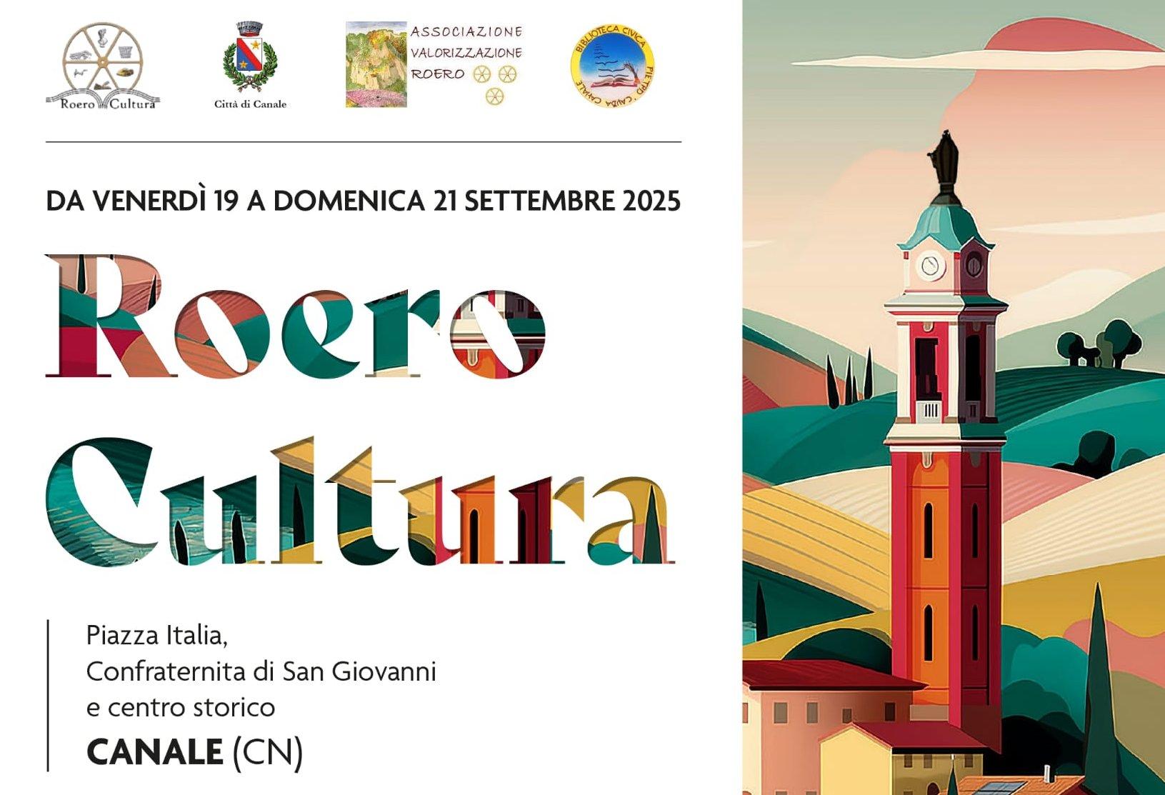 ROERO CULTURA - 19-20-21 Settembre a Canale (Cn)